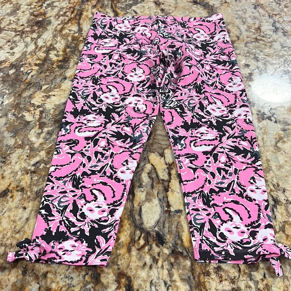 Lilly Pulitzer Girl's Leggings  Hangin With My Boo Size 12-14 XL - Picture 2 of 7